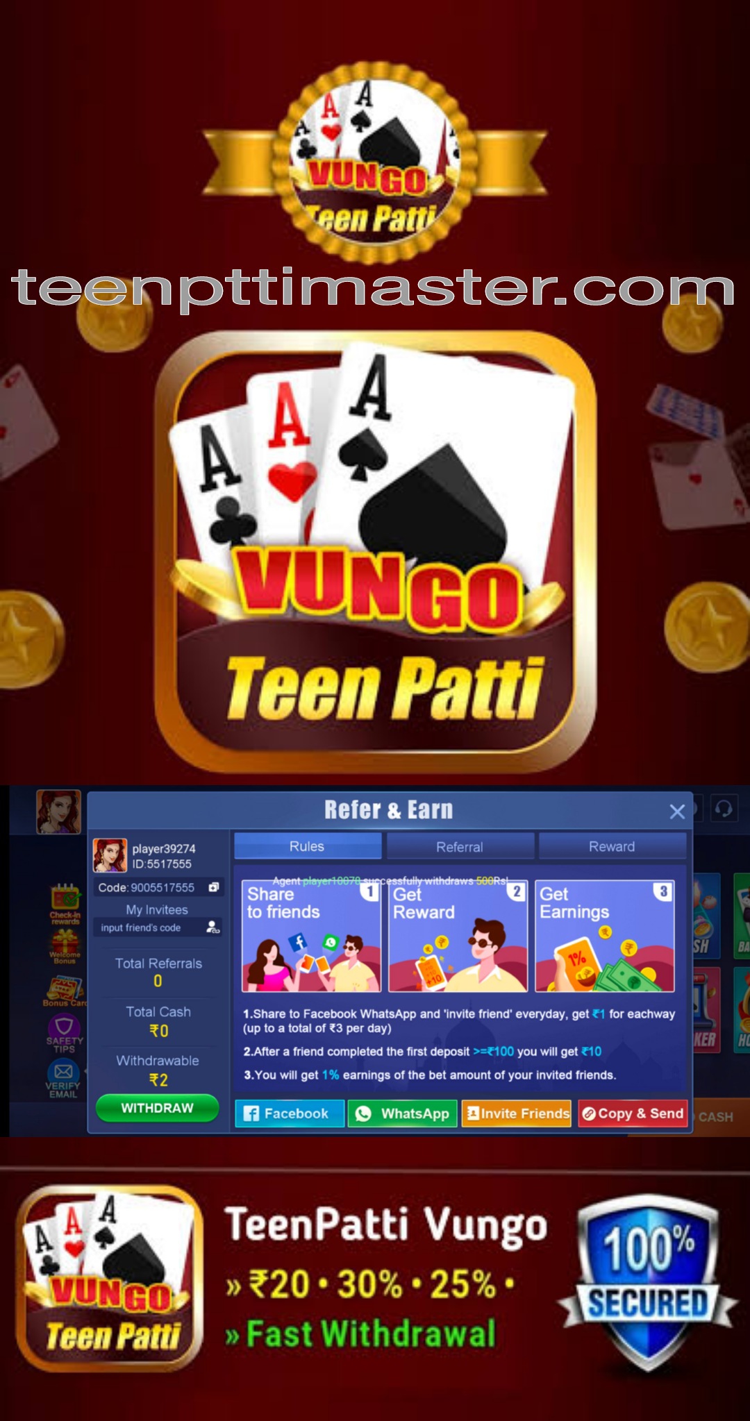 Teen Patti Vungo Apk